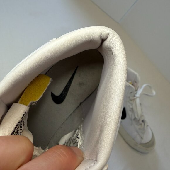 Nike Blazer Mid 77 White/Sail-Black CZ1055-100 Women's Size 6 - Picture 8 of 9